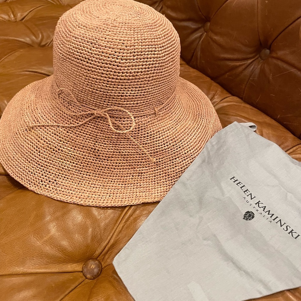 Helen kaminaki straw hat